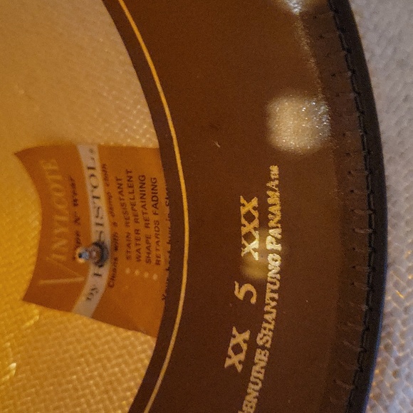 Resistol Shantung Panama straw hat - Picture 9 of 11